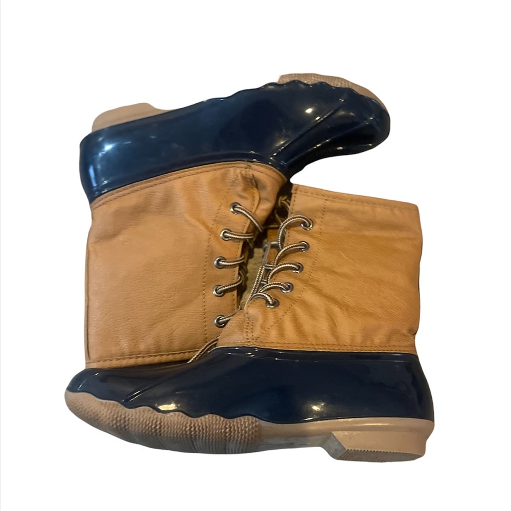 Blue Suede Shoes Duck Boots